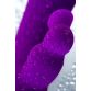 Вибратор с вакуумной стимуляцией клитора JOS JUM, силикон, фиолетовый, 21 см