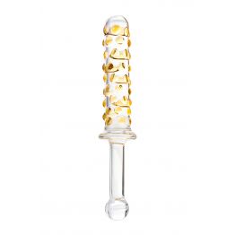 Нереалистичный фаллоимитатор Sexus Glass, Стекло, Прозрачный, 23,5 см