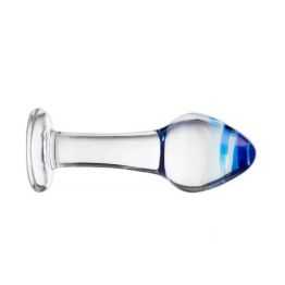 Анальная втулка Sexus Glass, Стекло, Прозрачный, 11,4 см
