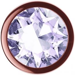 Анальная Пробка Diamond Moonstone Shine S Розовое Золото 4021-01lola