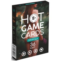 Карты игральные HOT GAME CARDS природа, 36 карт, 18+
