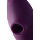 Массажер с двойной стимуляцией L'EROINA by TOYFA Mave, силикон, фиолетовый, 14 см