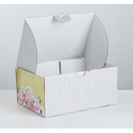 Коробка‒пенал Счастье ждёт тебя, 22 × 15 × 10 см