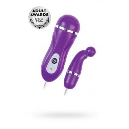 Виброяйцо TOYFA  A-toys Beany, ABS пластик, Фиолетовый,  5,5 см