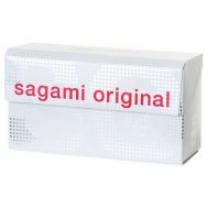 Презервативы Sagami, original 0.02, полиуретан, 19 см, 5,8 см, 1шт.