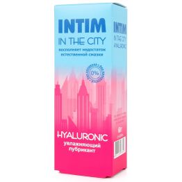 Лубрикант увлажняющий INTIM IN THE CITY HYALURONIC 60 г арт. LB-60008m