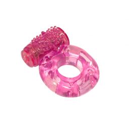 Эрекционное кольцо с вибрацией Rings Axle-pin pink 0114-83Lola